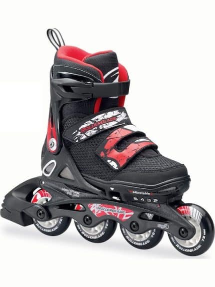 ROLLERBLADE Spitfire SL’16 Αυξομειούμενα Παιδικά Πατίνια - Μαύρο/Κόκκινο.