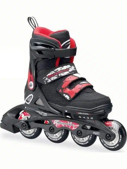 ROLLERBLADE Spitfire SL’16 Αυξομειούμενα Παιδικά Πατίνια - Μαύρο/Κόκκινο.