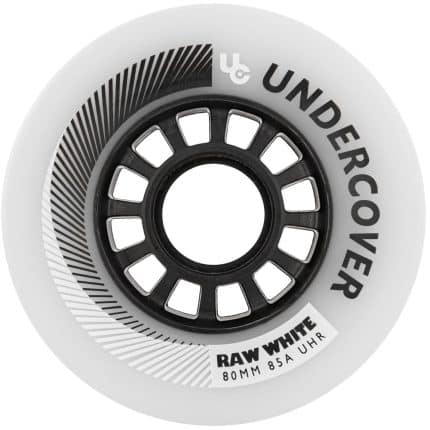 UNDERCOVER Raw 80χιλ/85A Ροδάκια - Μαύρο/Λευκό.