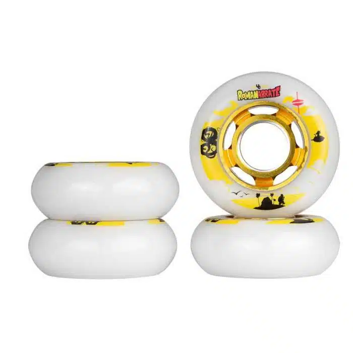 UNDERCOVER 64mm/88Α Roman Abrate TV line 2nd Ed. Wheel 4 pcs - Yellow - Image 4