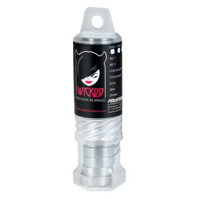 WICKED ABEC 9 Ρουλεμάν - Κόκκινο.