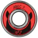 WICKED ABEC 9 Ρουλεμάν - Κόκκινο.