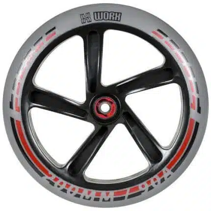 WORX Ροδάκι 200χιλ. με Ρουλεμάν ABEC 7 WCD - Ασημί.