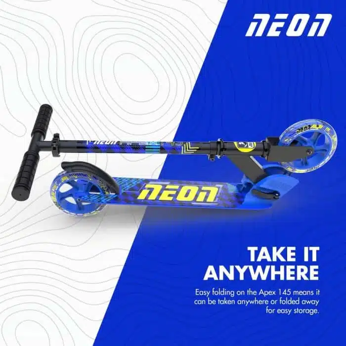 YVOLUTION Neon Apex 145 Πατίνι - Μπλε.