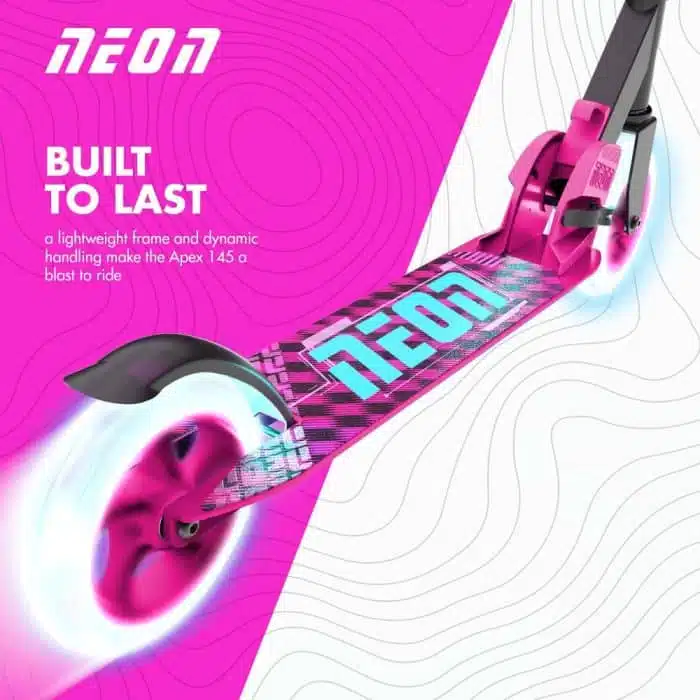 YVOLUTION Neon Apex 145 Πατίνι - Ροζ.