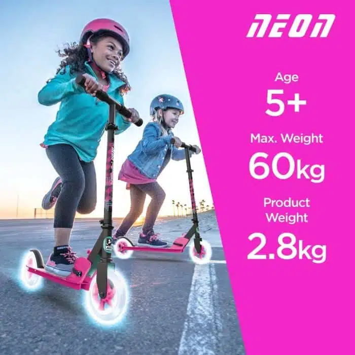 YVOLUTION Neon Apex 145 Πατίνι - Ροζ.