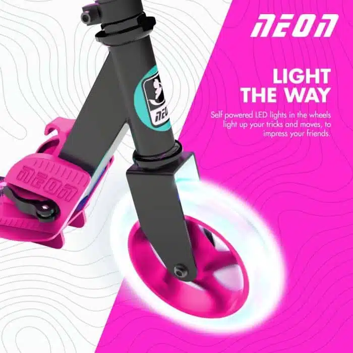 YVOLUTION Neon Apex 145 Πατίνι - Ροζ.