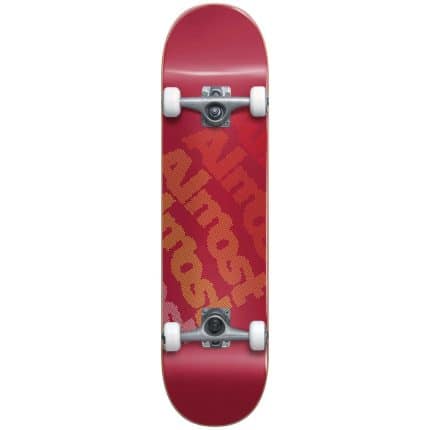 ALMOST Light Bright FP Complete Skateboard 7.75'' Κόκκινο.
