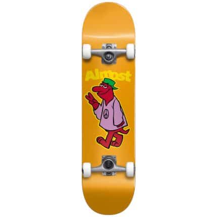 ALMOST Peace Out FP Complete Skateboard 7.875'' Πορτοκαλί.