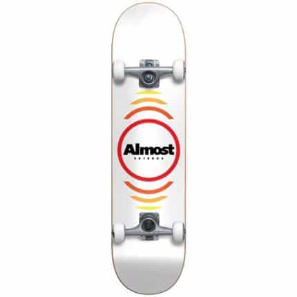 ALMOST Reflex FP Complete Skateboard 7.625'' - Λευκό.