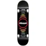 ALMOST Reflex Yth FP Soft Wheels Complete Skateboard 7'' Μαύρο.