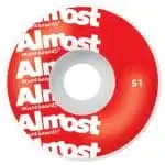 ALMOST Reflex Yth FP Soft Wheels Complete Skateboard 7'' Μαύρο.