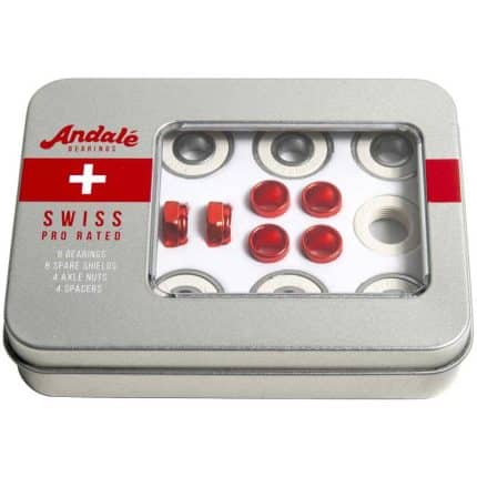 ANDALE Swiss Ρουλεμάν & Andale Spacers Tin BOX.