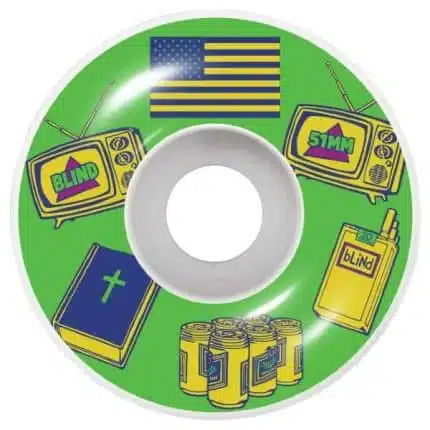 BLIND American Icons 51χιλ. Ροδάκια Πράσινο.