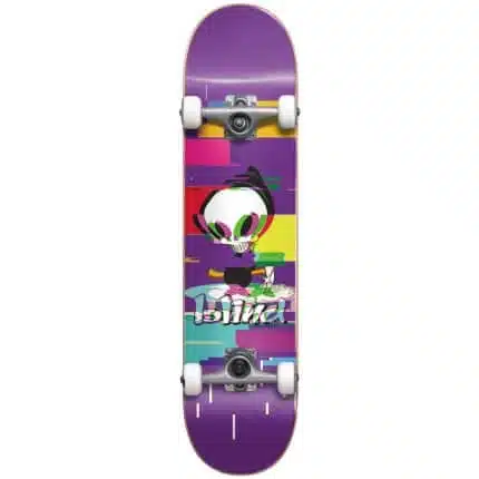 BLIND Reaper Glitch FP Complete Skateboard 7.75'' Μωβ.