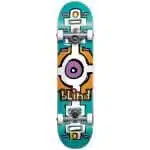 BLIND Round Space Yth FP Soft Wheels  Complete Skateboard 6.75" Teal.
