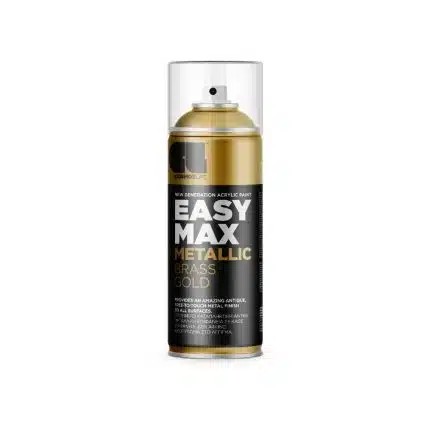 COSMOSLAC Spray Easy Max 400ml Metallic Brass No 901 - Χρυσό.