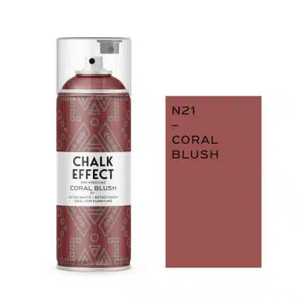 COSMOSLAC Χρώμα Κιμωλίας σε Spray Chalk Effect No 21 400ml - Coral Blush.