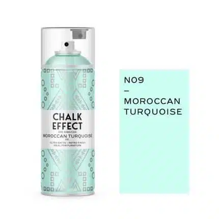 COSMOSLAC Χρώμα Κιμωλίας σε Spray Chalk Effect No 9 400ml - Moroccan Turquoise.