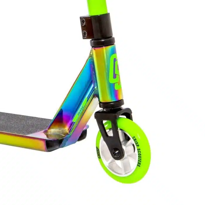 Crisp Surge Scooter - Color Chrome/Green - Image 4