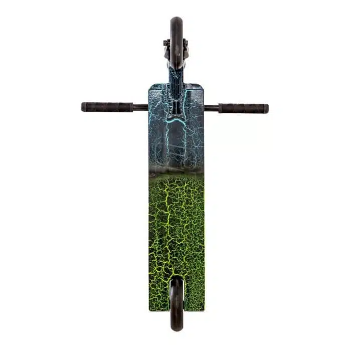 Crisp Ultima 5.0 Scooter - Blue & Green Cracking/Black - Image 3