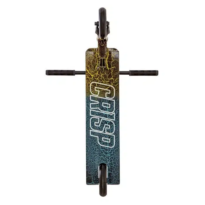 Crisp Ultima Scooter - T Gold & Blue Cracking/Black - Image 3