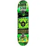 DARKSTAR Collapse Yth W/Stocking FP Complete Skateboard 7.375" - Green