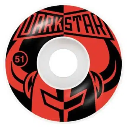 DARKSTAR Divide 51χιλ. Ροδάκια - Κόκκινο/Μαύρο.