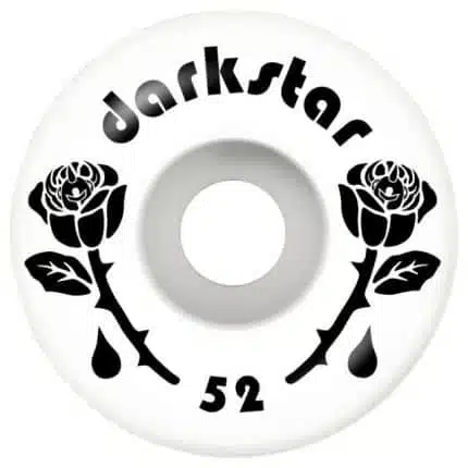 Darkstar Forty 52χιλ. Ροδάκια Μαύρο/Λευκό.