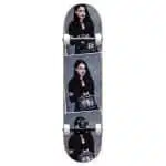 DARKSTAR Goth Girl FP Premium Complete Skateboard 7.875" - Black