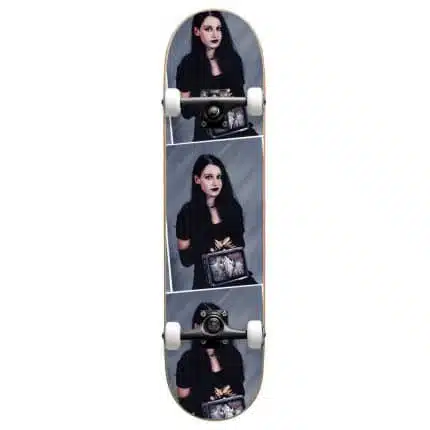 DARKSTAR Goth Girl FP Premium Complete Skateboard 7.875'' Μαύρο.