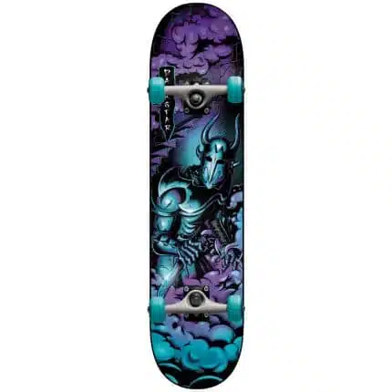 DARKSTAR Inception Smoke FP Yth Complete Skateboard 7'' Γαλάζιο.