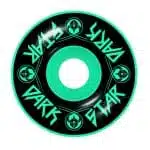 DARKSTAR Inception Smoke FP Yth Complete Skateboard 7" - Aqua - Image 2