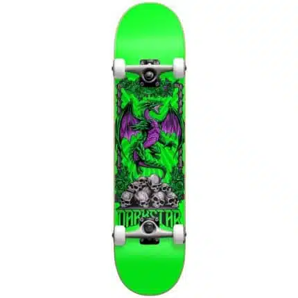 DARKSTAR Levitate FP SFT Wheels Complete Skateboard 8'' Πράσινο.