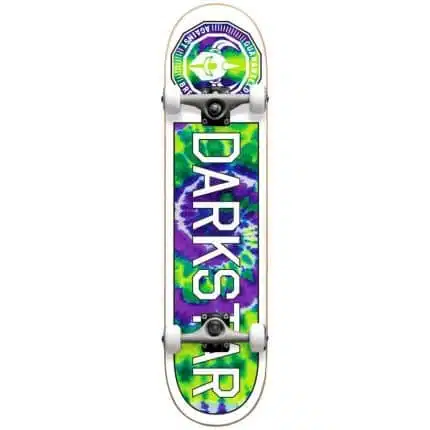 DARKSTAR Timeworks FP Complete Skateoard 8.25'' Green/Tie Dye.