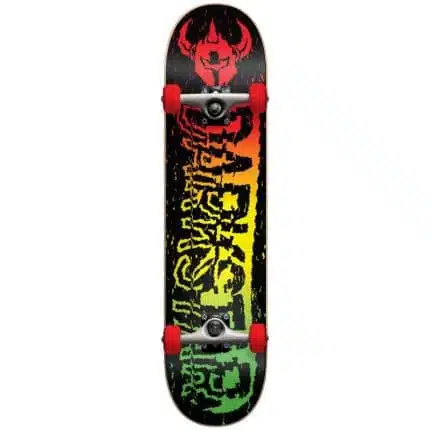 DARKSTAR VHS FP W/Soft Wheels Complete Skateboard 7.5'' Rasta.