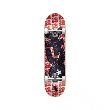 DGK Τροχοσανίδα 7.25'' logo Κόκκινο Μαύρο.