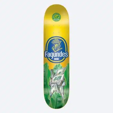 DGK Ghetto market fagundes σανίδα 8.25" - Κίτρινο/Πράσινο.