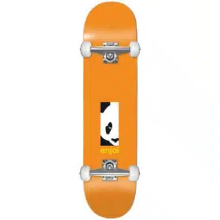 ENJOI Box Panda FP Complete Skateboard 8.125'' Πορτοκαλί.