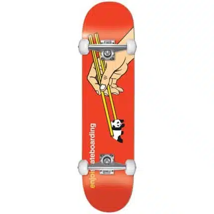 ENJOI Chop Sticks Yth FP Complete Skateboard 7.375''  Κόκκινο.
