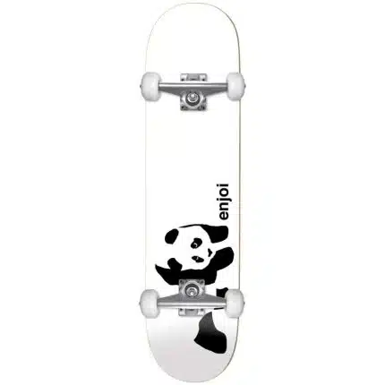ENJOI Panda YTH SFT Top Resin Complete Skateboard 6.75'' Λευκό.