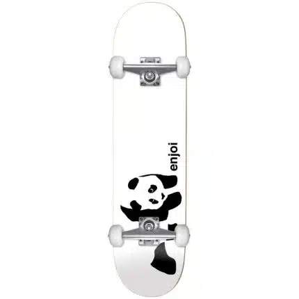 ENJOI Whitey Panda FP Complete Skateboard 7.75'' Λευκό.