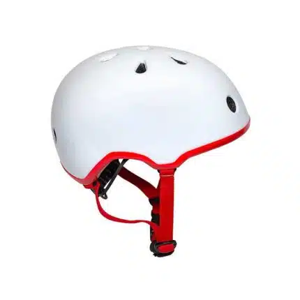 ENNUI elite white red shiny κράνος με αφαιρούμενο peak (54-59εκ.) - Λευκό/Κόκκινο.