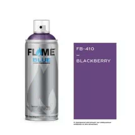 FLAME Spray Μπλε 400ml - BlackBerry.