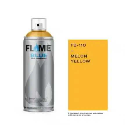 FLAME Spray Μπλε 400ml - Melon Κίτρινο.