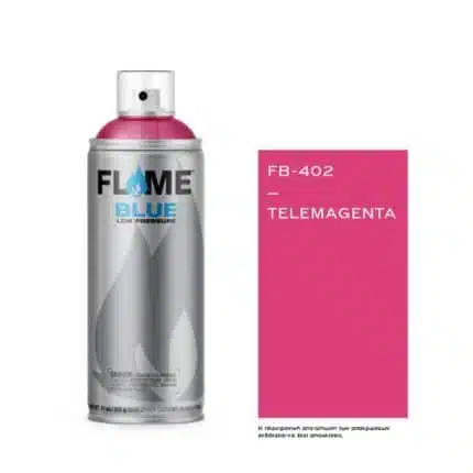 FLAME Spray Μπλε 400ml - Telemagenta.