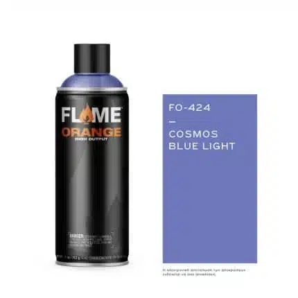FLAME Spray Πορτοκαλί 400ml - Cosmos Μπλε Light.