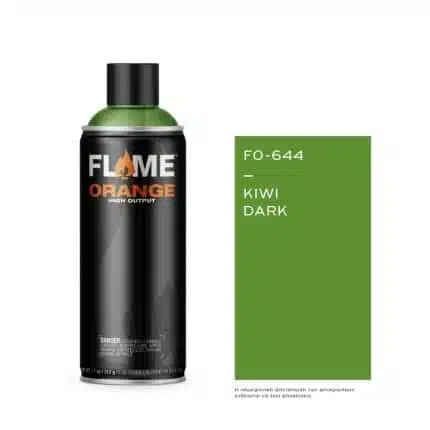 FLAME Spray Πορτοκαλί 400ml - Kiwi Dark.