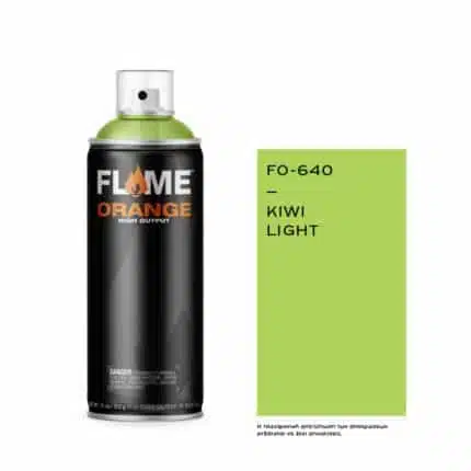 FLAME Spray Πορτοκαλί 400ml - Kiwi Light.