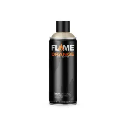 FLAME Spray Πορτοκαλί 400ml - Milk Coffee.